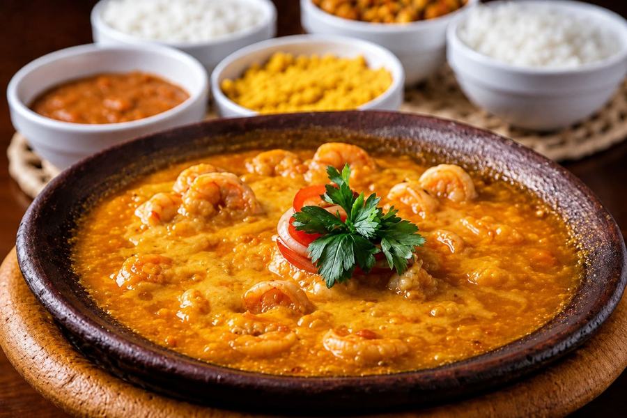 Moqueca de Camarão Filet da Casa da Coló